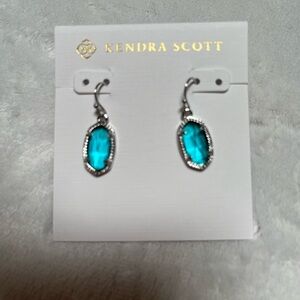 NEW | KENDRA SCOTT Silver Drop Earrings